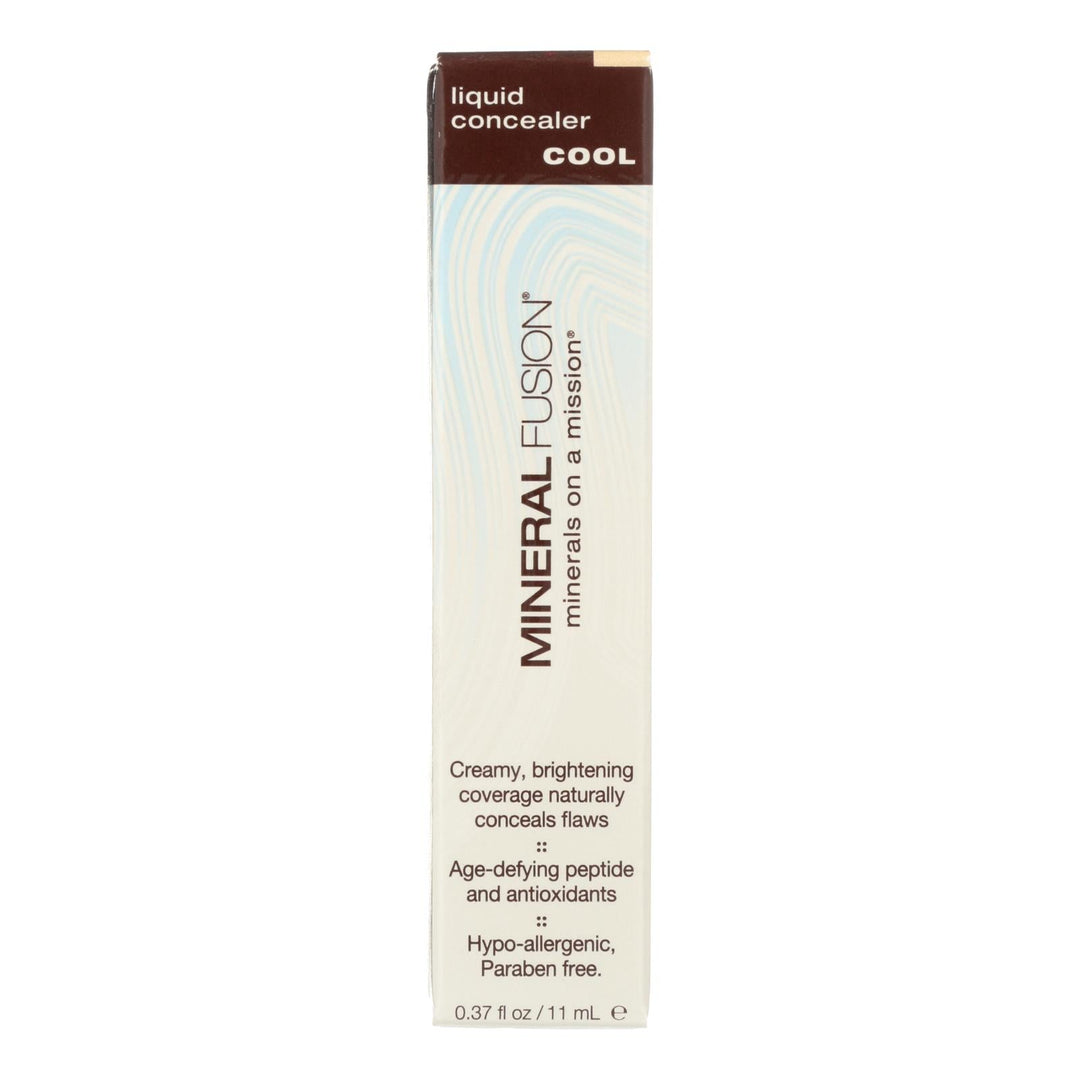 Mineral Fusion - Liquid Mineral Concealer - Cool - 0.37 Oz. - Maras Green